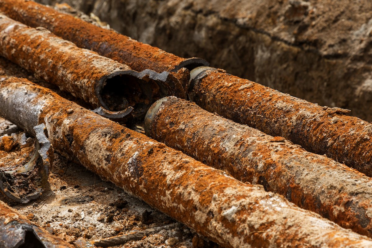 Pipes with Corrosion
